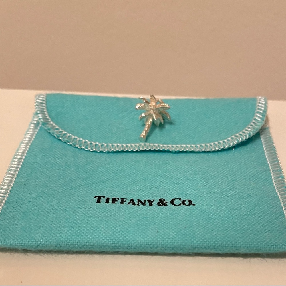 Palm Tree Charm in Sterling Silver